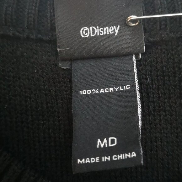 Disney Tim Burton's "The Nightmare Before Christmas Men's Size Medium Sweater - Picture 4 of 8